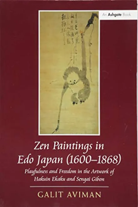 כריכת הספר Zen Paintings in Edo Japan מאת ד"ר גלית אבימן